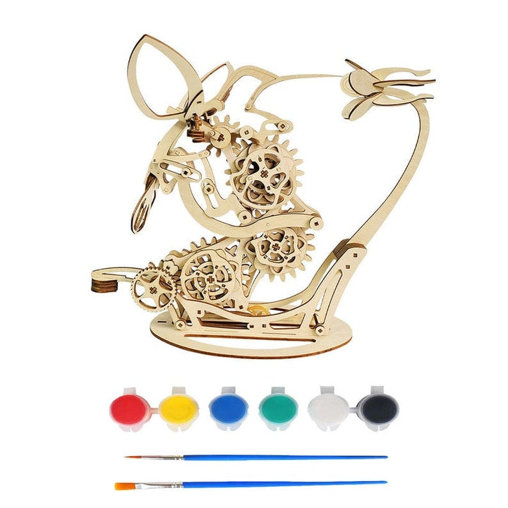BowLift | 3d Wooden Mechanical Hummingbird