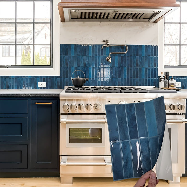 Self-adhesive 3D Wall Tile Panels for Kitchen and Bathroom | Bowlift
