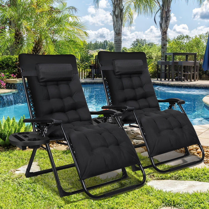 Sun Lounger Folding Deck Chair up to 200kg | Bowlift