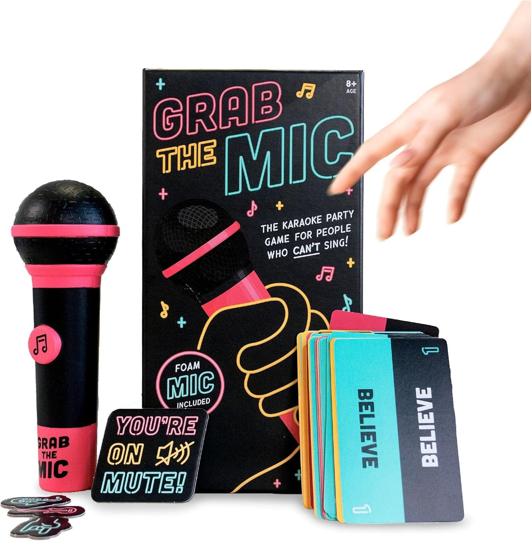 BowLift | Grab The Mic - The Party Game For People Who Can't Sing!
