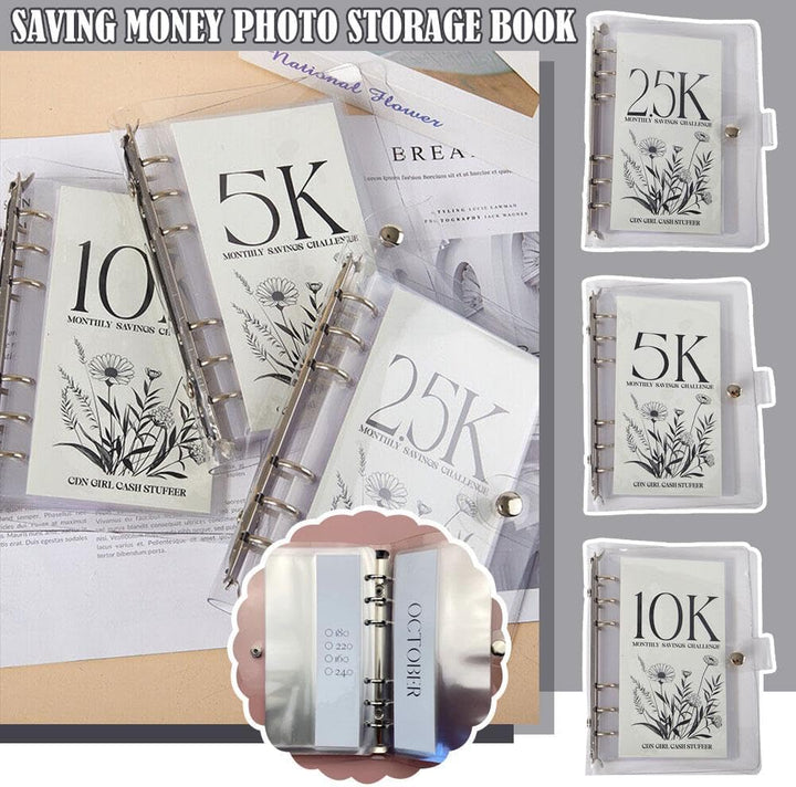 12-Month Envelopes Money-Saving Challenge Binder | Bowlift