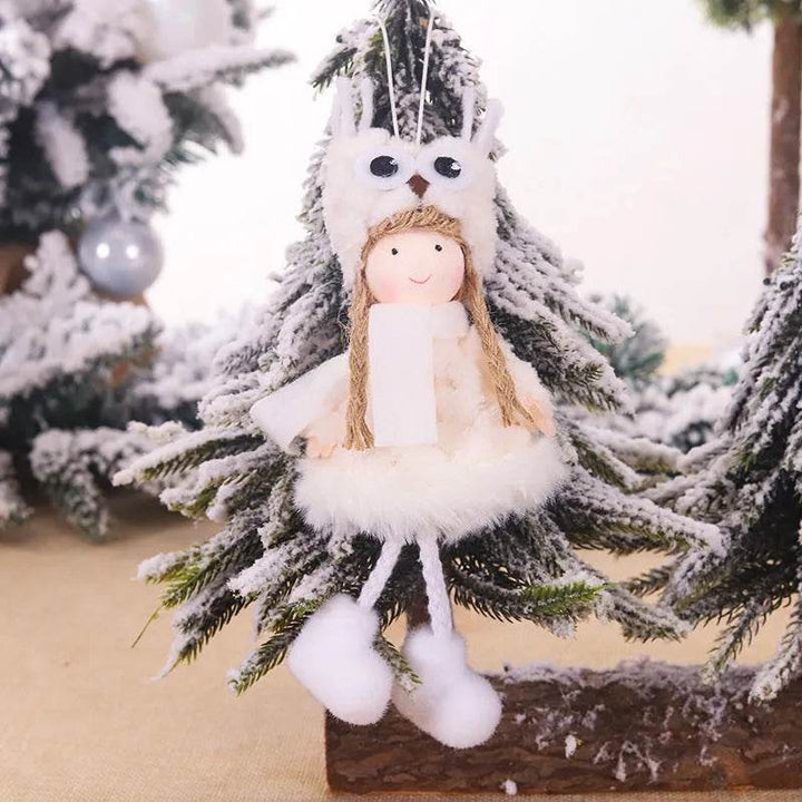 BowLift | Christmas Cute Fabric Antler Plush Girl Decoration Ornaments