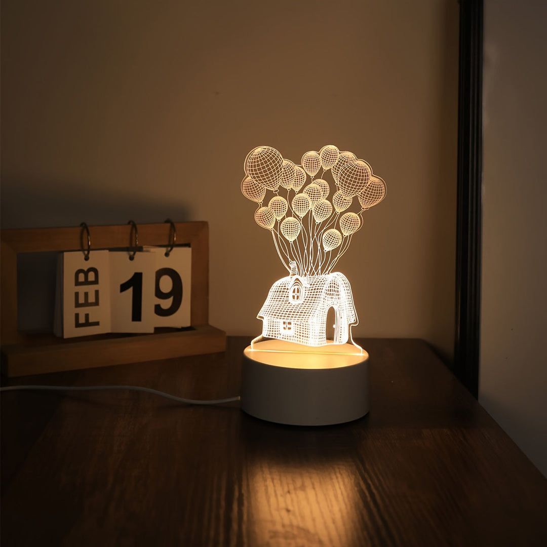 LumiBalloon – Unique 3D LED Balloon Lamp USB Bowlift