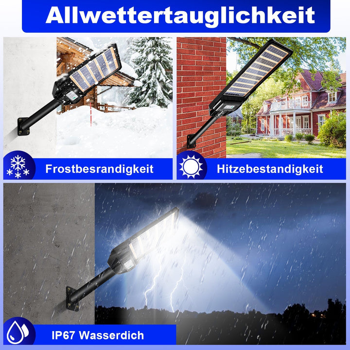 Solar lamp streetlight with motion sensor 300W/400W | Bowlift