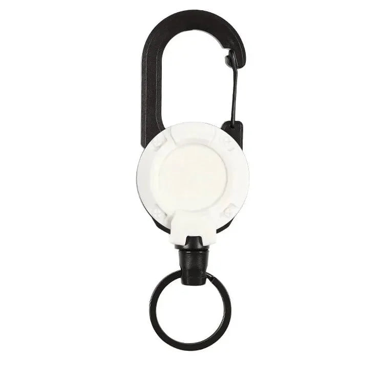 BowLift | Heavy-Duty Tactical Retractable Keychain – Multi-Use Outdoor Carabiner Tool