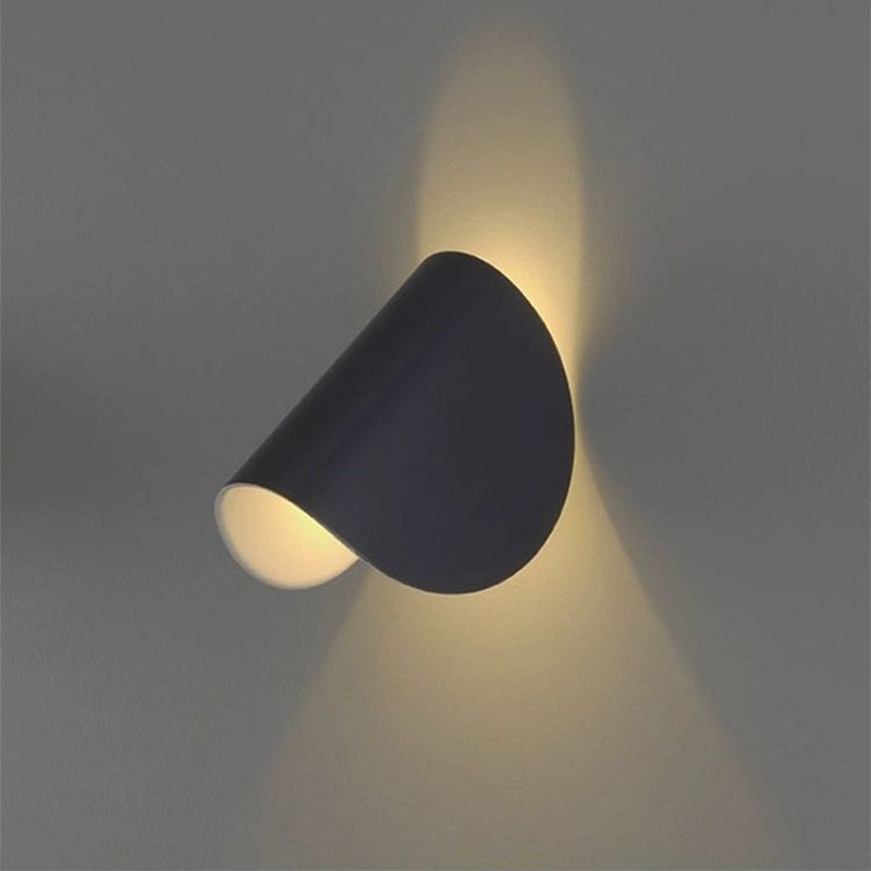 BowLift | Eveline Modern Geometric LED 4 Color Wall Light Indoor/Outdoor Metal