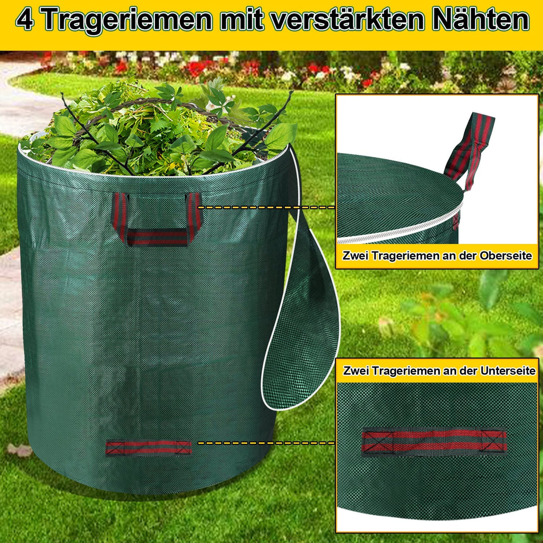 Garden waste bag garden sack 272L with lid | Bowlift