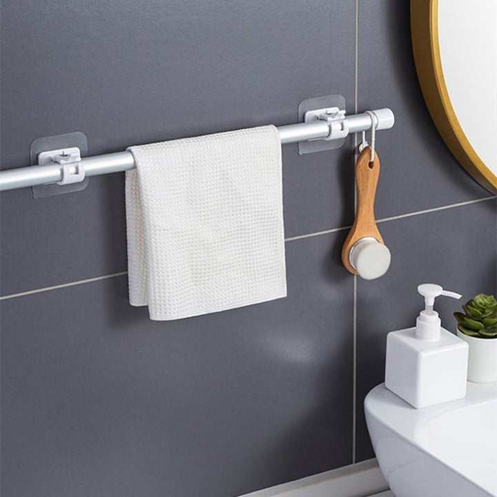 BowLift | Nail-Free Adjustable Curtain Rod Holders(Set of 2)