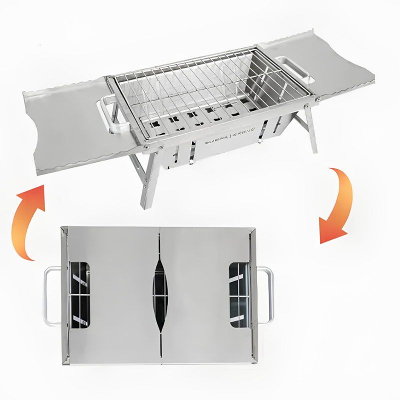Portable compact grill for on the go | Bowlift