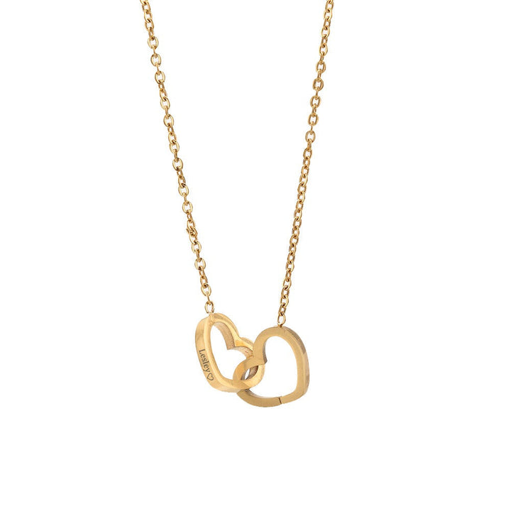 BowLift | Lunavia Jewelry Box with Eternal Rose and Heart Necklace – 14k White Gold & 18k Gold Finish