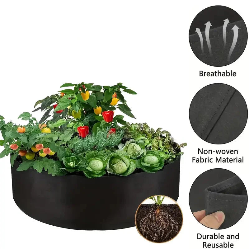 BowLift | Round Plant Growth Bag – Garden Container for Easy Plant Growth