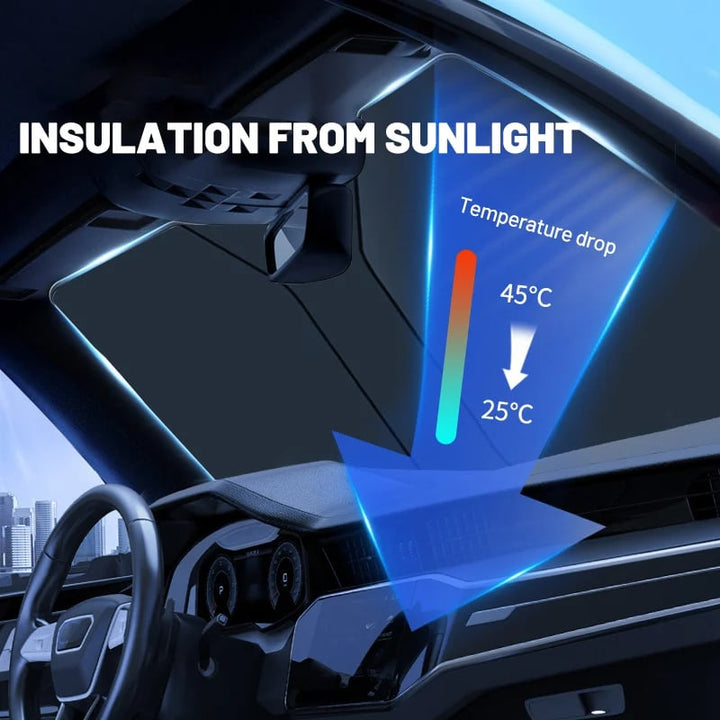 BowLift | Windshield Sunshade Foldable Sun Shield