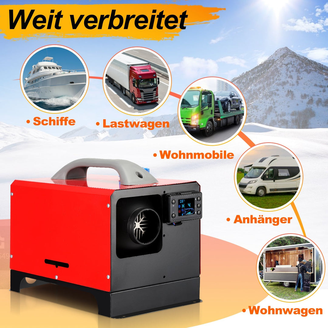 8KW 12V Parking Heater Diesel Car | Bowlift