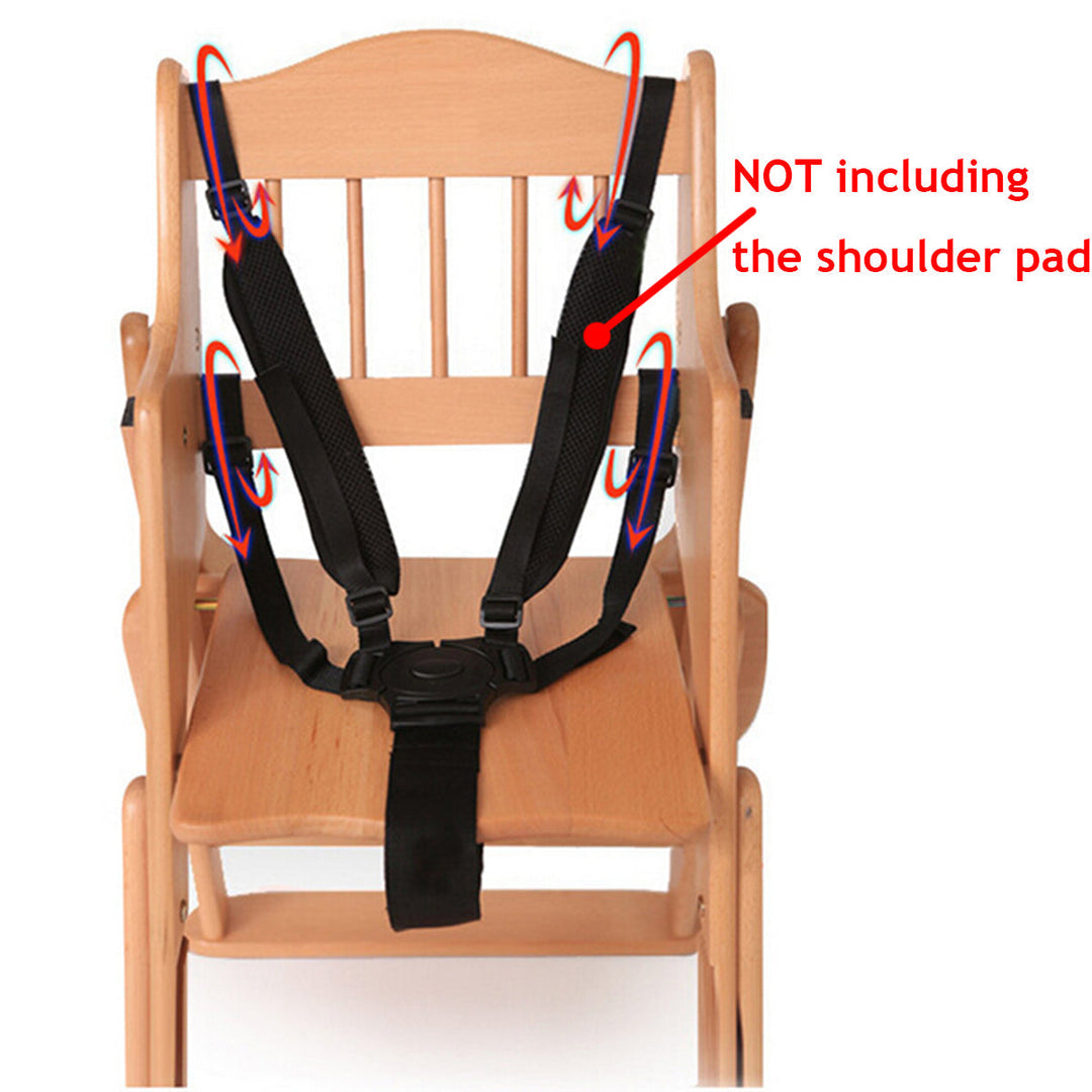 BowLift | SafeStrap 5-Point Safety Belt with Harness – Comfortable and Safe Solution for Strollers, Buggies and Car Seats