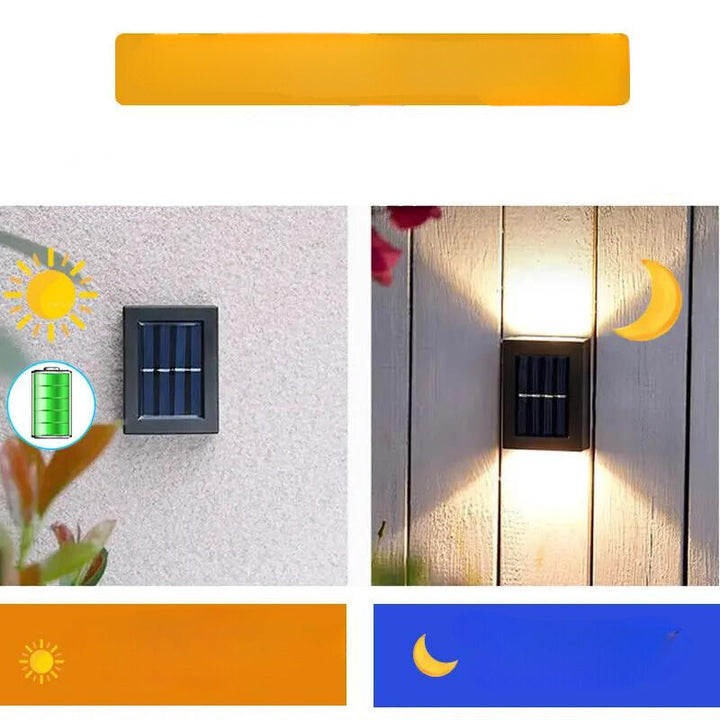 BowLift | Outdoor Solar Wall Light for Garden Fences