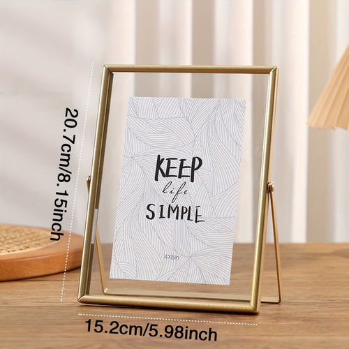 EleganceFrame - Luxury Metal Photo Frame for Home and Office | Bowlift
