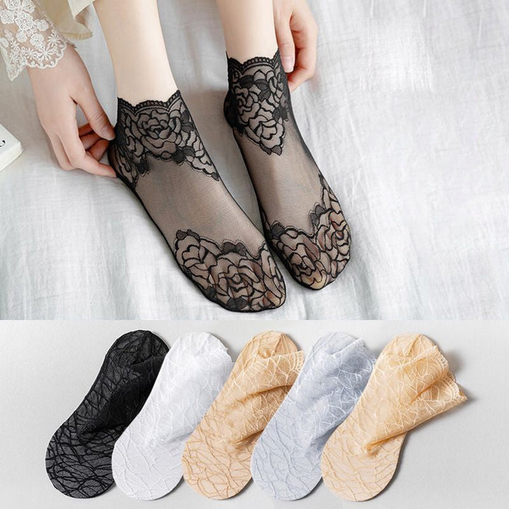 BowLift | Women's Fashion Lace Socks