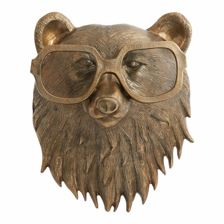 ArtBeest Animal Head Wall Decoration – Hand-Painted Playful Figures Made of Resin | Bowlift