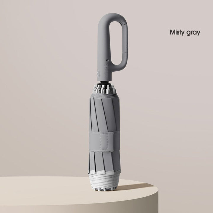 BowLift | Ring buckle umbrella, Reflective Safety Strip, Sturdy Windproof, Travel Portable