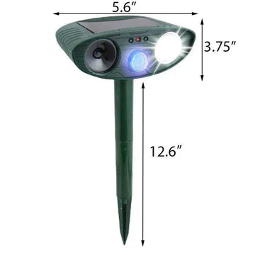 BowLift | Ultrasonic Chipmunk Repeller - Solar Powered - Get Rid of Chipmunks in 48 Hours