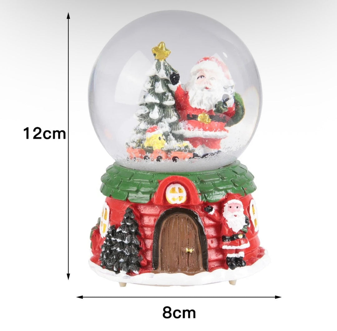 BowLift | Musical LED Santa Snow Globe