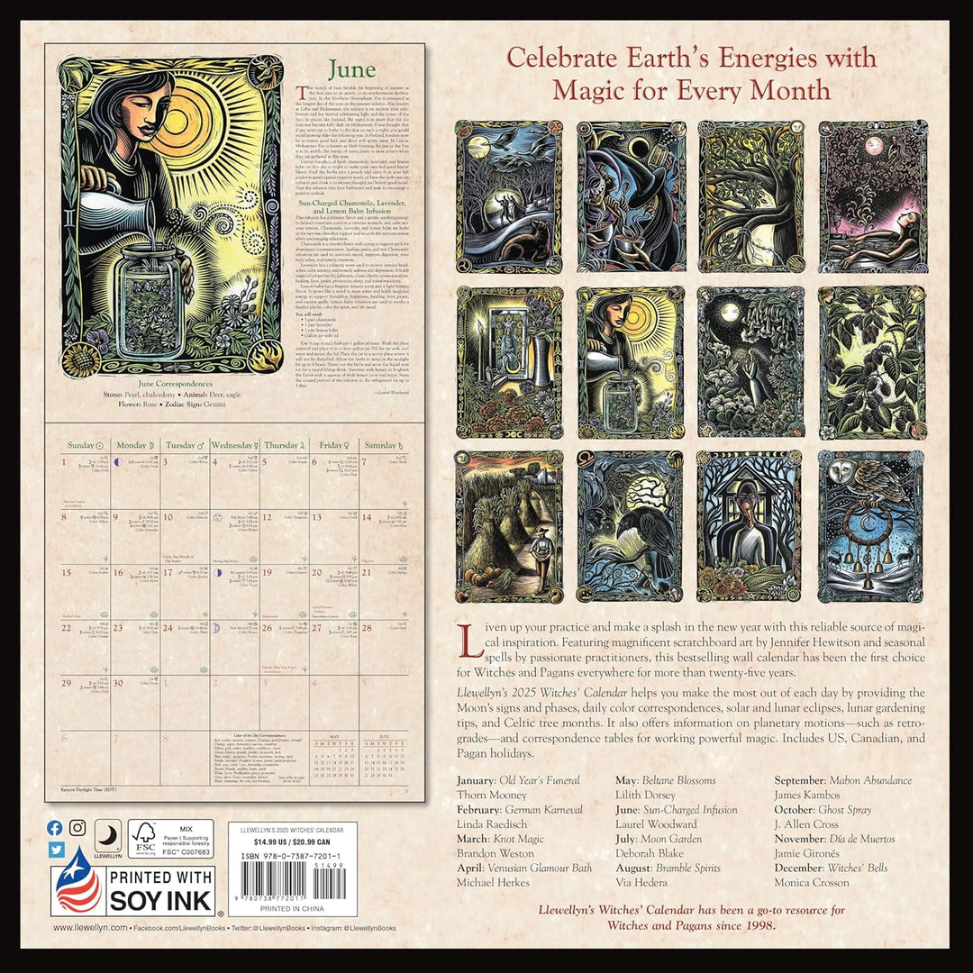 BowLift | Magical Seasons Wall Calendar