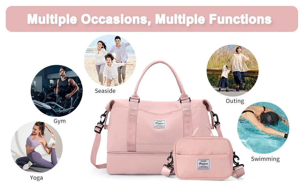 BowLift | Travel Duffel Bag with Shoes Compartment