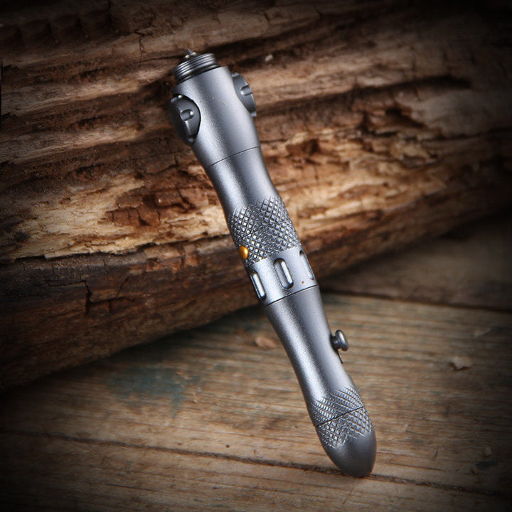 BowLift | Multi-function EDC Pen, with Window Breaker, Light & Spinner