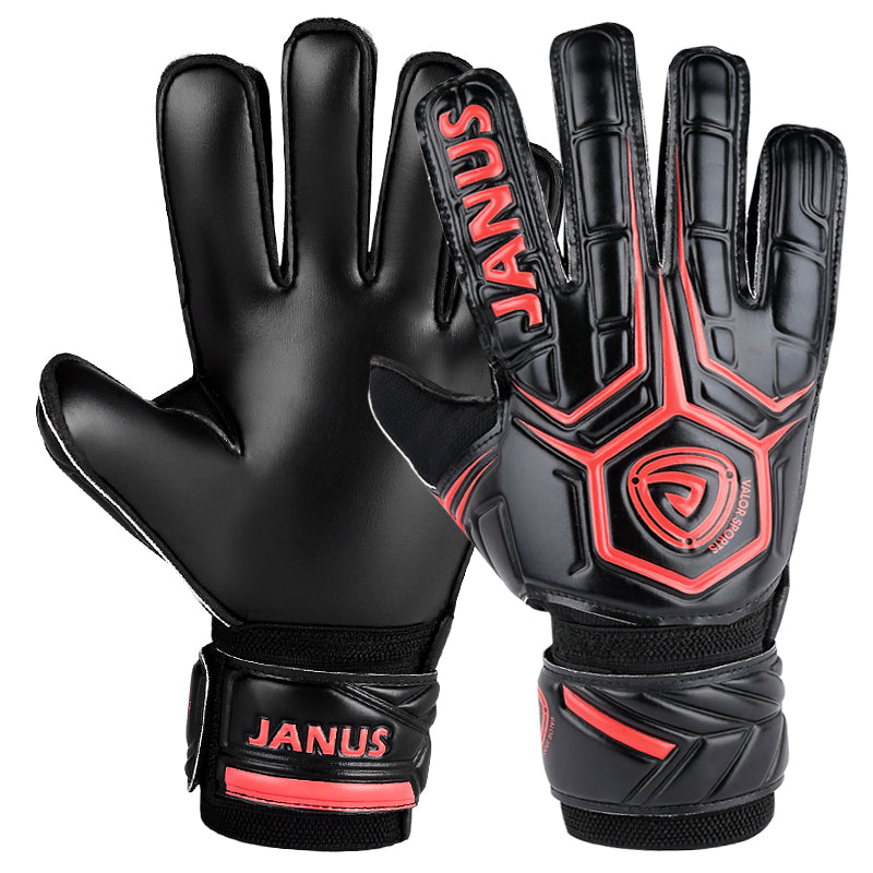 BowLift | Goalkeeper Gloves with Finger Support, Anti-Slip Palm and Soft PU Hand Back, for Men & Women, Youth & Adult
