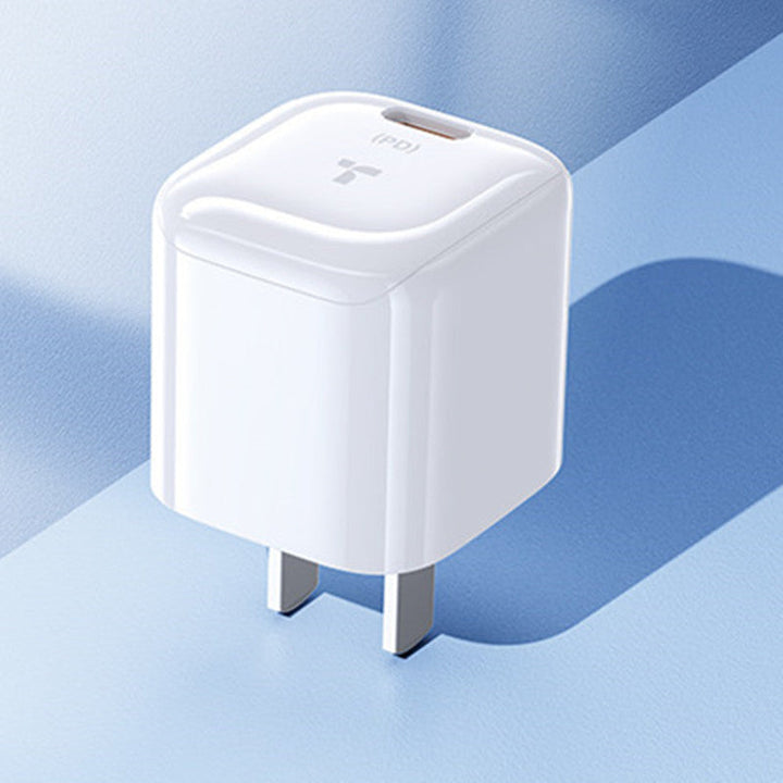 BowLift | Portable USB-C PD Wall Charger, with Fast Charging Chip, for Phone, Tablet, Earphones & More