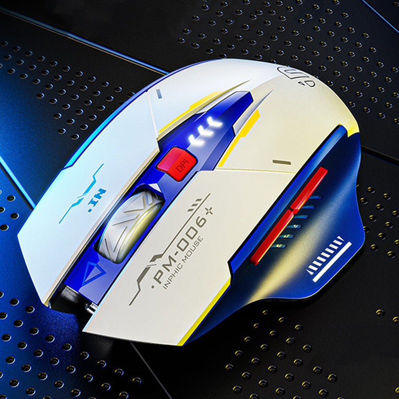 BowLift | Mecha-Shaped Silent Wireless Mouse