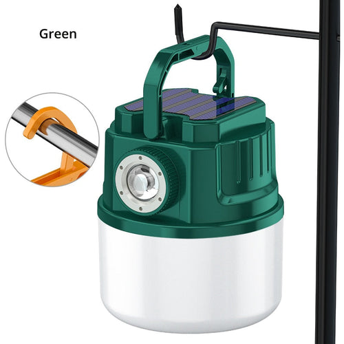Solar LED Outdoor USB Rechargeable Explorer Camping Light | Bowlift