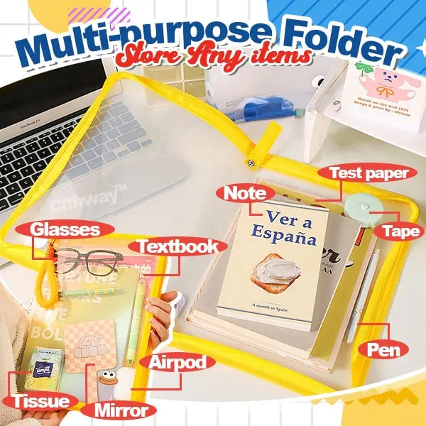 BowLift | A4-Zipper folder for document organization