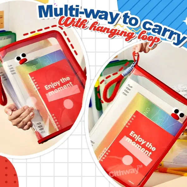 BowLift | A4-Zipper folder for document organization