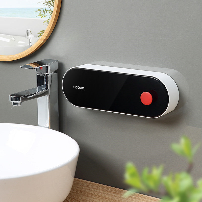 BowLift | Hole-free Wall-Mounted Drainage Flip-Top Soap Box