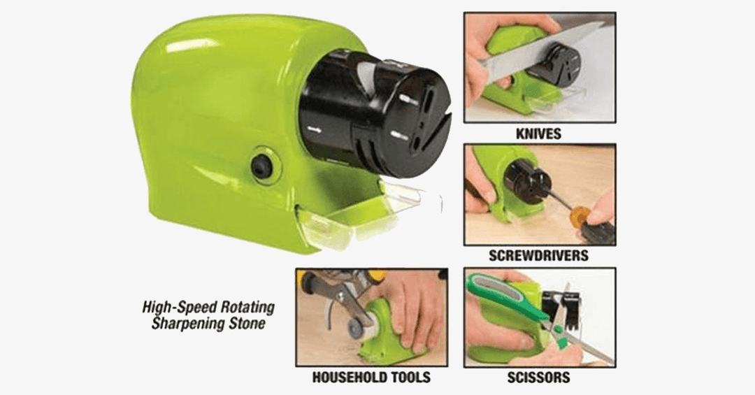 BowLift | Revolutionary, elegant, multifunctional cordless safe sharpener - smart, strong, and sophisticated!