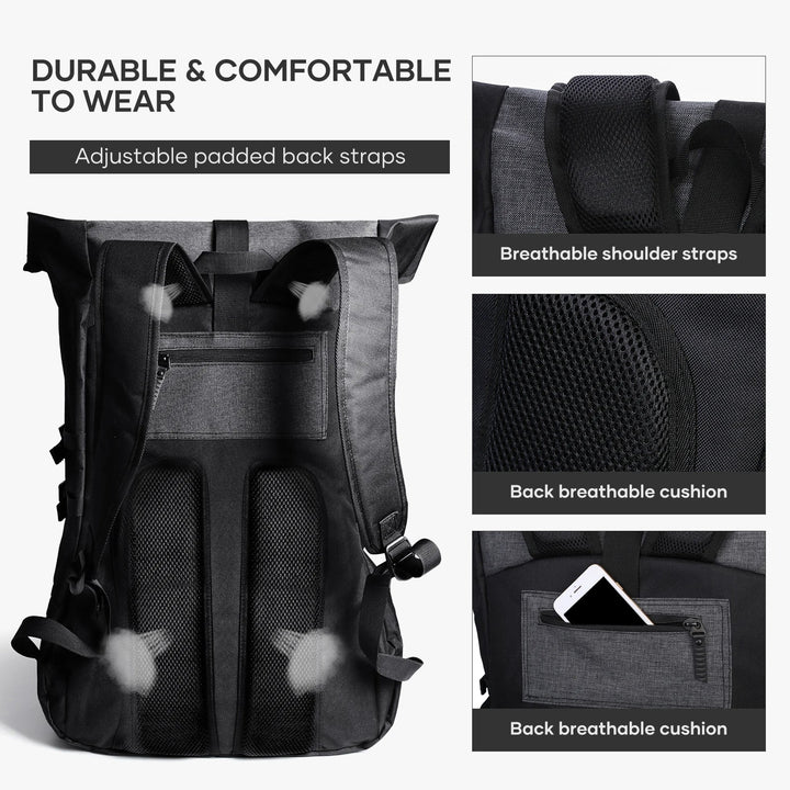 BowLift | SportGear Backpack with Ball Compartment and Shoe Compartment – 35L Softback