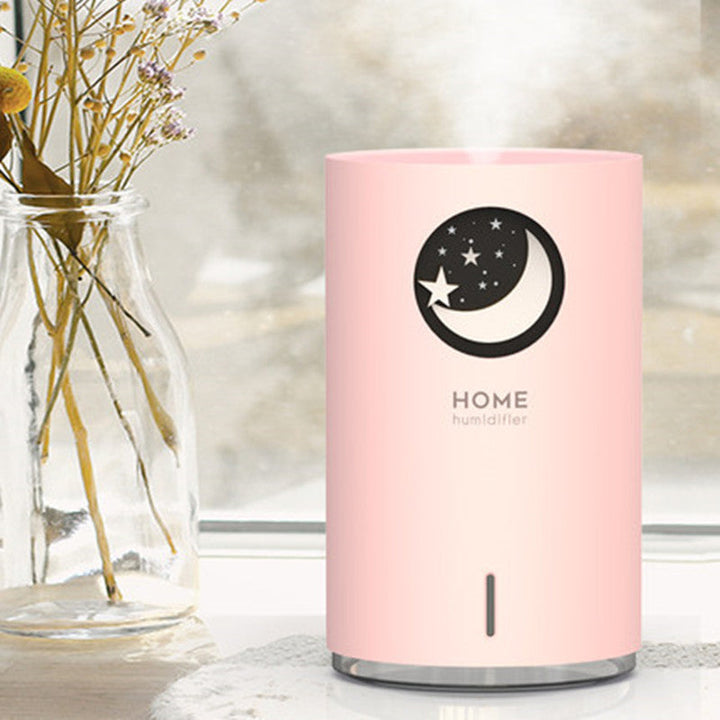 BowLift | Portable Humidifier with Adjustable Mist Mode, Large Capacity Water Tank, 7-Color LED Light and Auto Shut-off Design, for Bedroom, Home, Office
