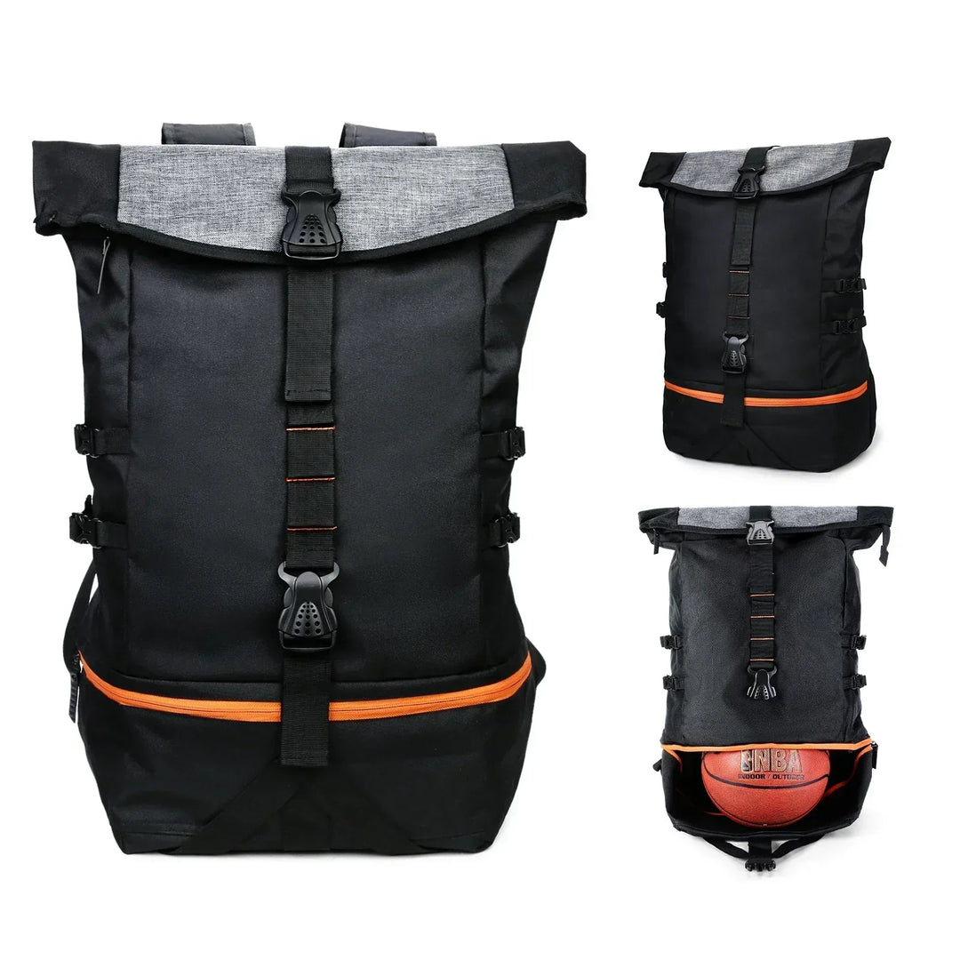 BowLift | SportGear Backpack with Ball Compartment and Shoe Compartment – 35L Softback