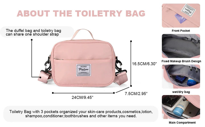 BowLift | Travel Duffel Bag with Shoes Compartment