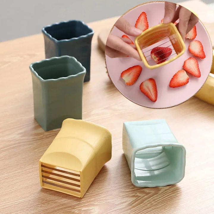 BowLift | Stainless Steel Handheld Fruit Cup Slicer