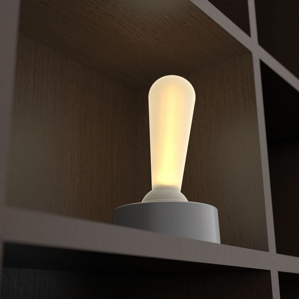 BowLift | Retro Lever Switch Table Lamp – Rechargeable LED Light