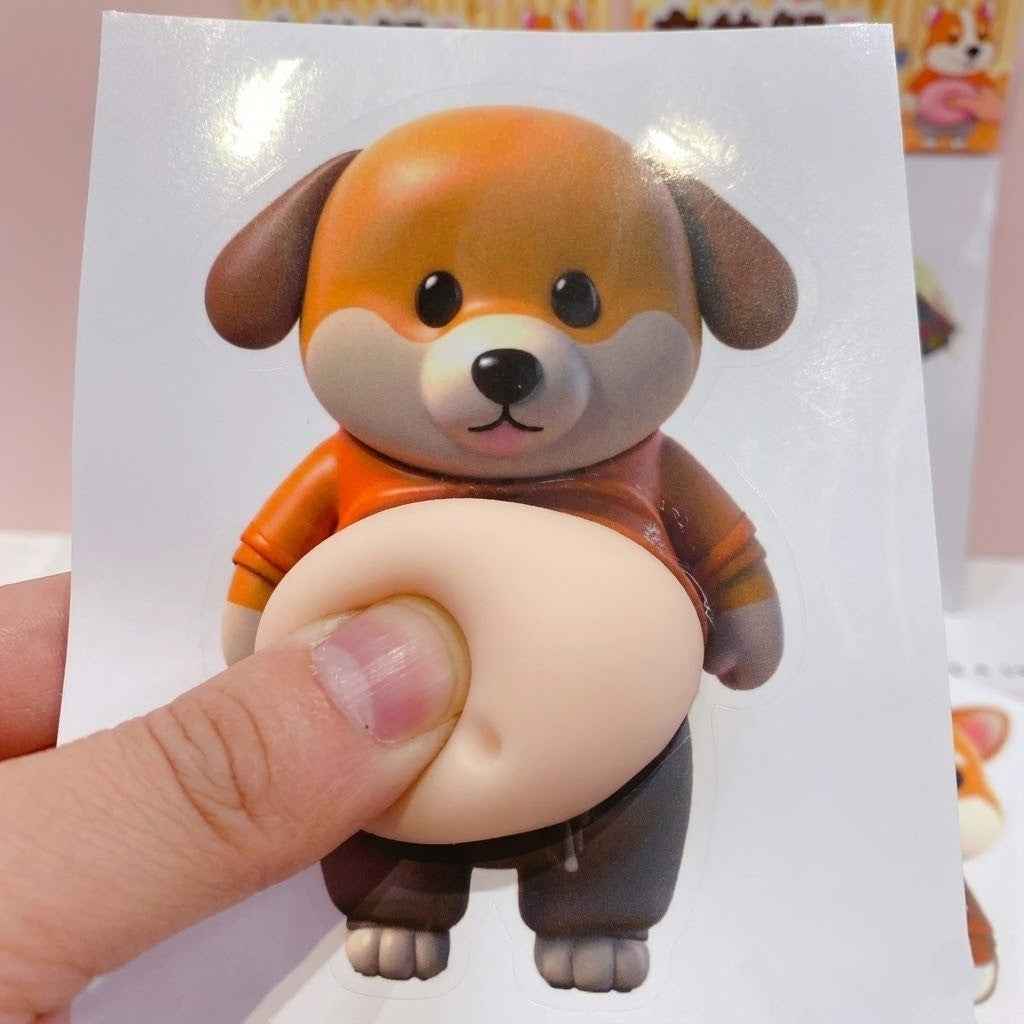Chubby Shiba Silicone Sticker Protector | Bowlift