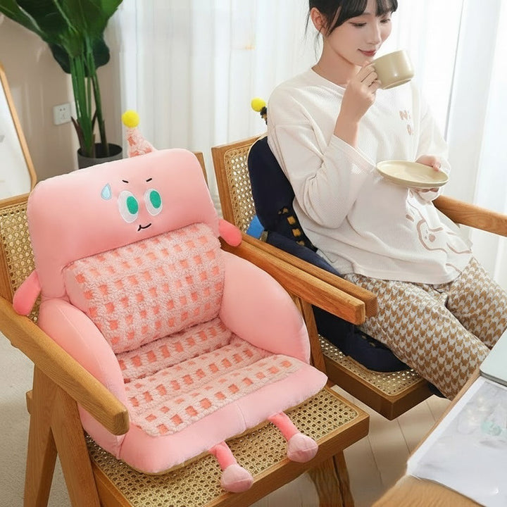 BowLift | Cozy Buddy Full-Back Chair Support Cushion