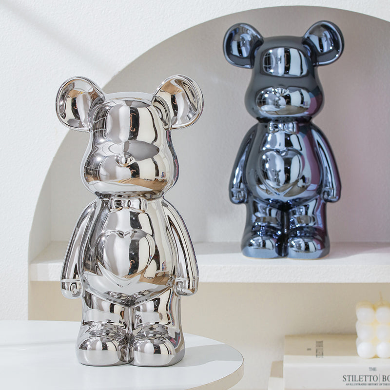 BowLift | Elegant Teddy Bear Figure for Modern Decoration