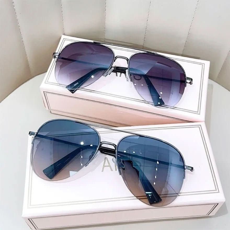 BowLift | Pilot sunglasses with color gradient and UV400 protection for men