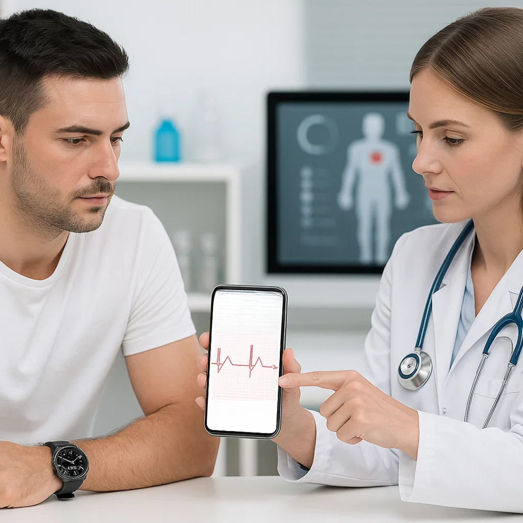 BowLift | CardioSense – Medical ECG Smartwatch with Osram Sensor & 24/7 Health Monitoring