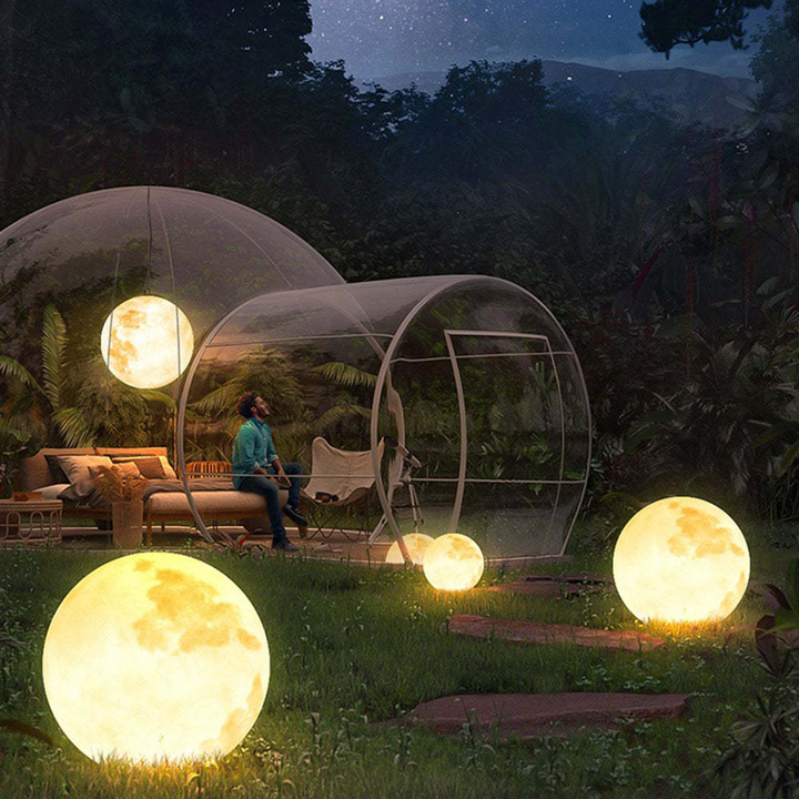 BowLift | Modern LED Outdoor Lamp made of Metal and Resin – Solar-Powered Outdoor Light