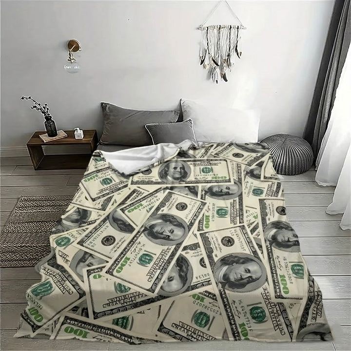 Funny Money Money Soft Sofa Bowliftanket | Bowlift