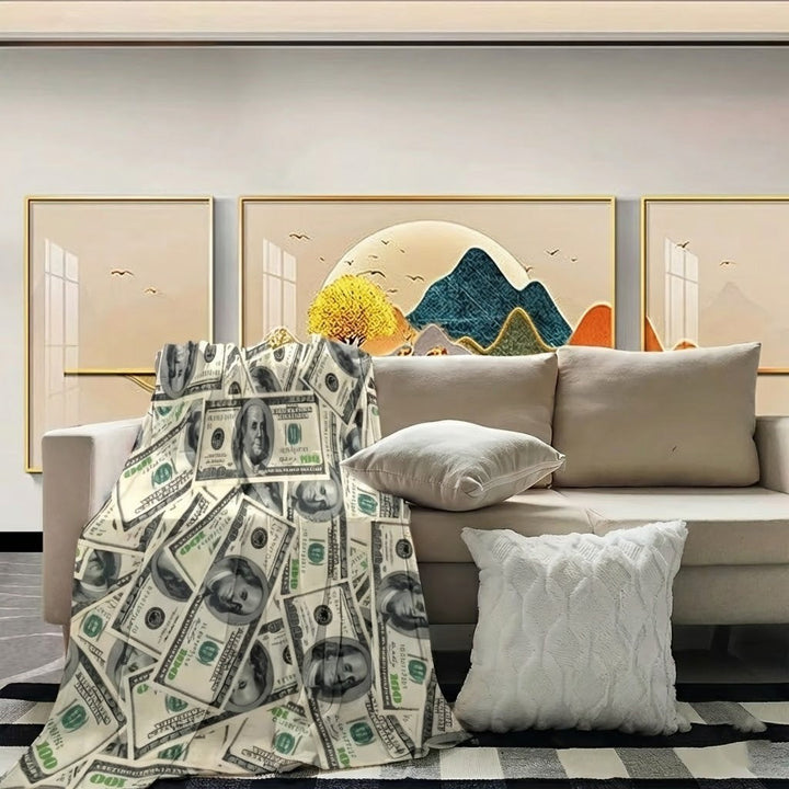 Funny Money Money Soft Sofa Bowliftanket | Bowlift